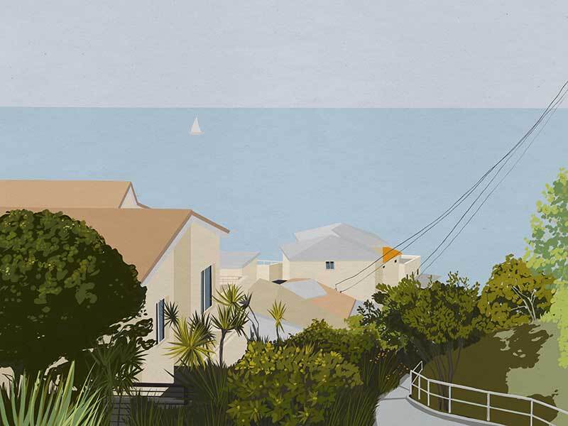 Bondi Road Canvas Art Print