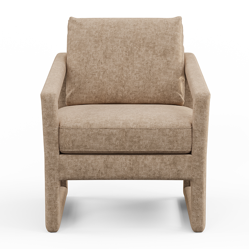 Zola Armchair -  Mottled Velvet