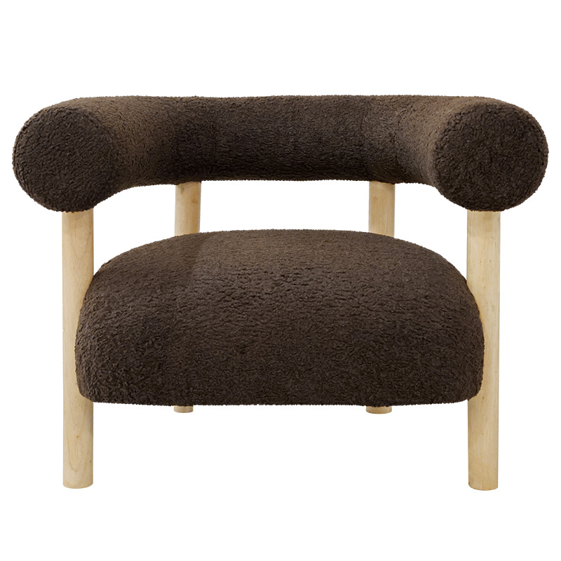 Rocco Chair - Sherpa Chocolate