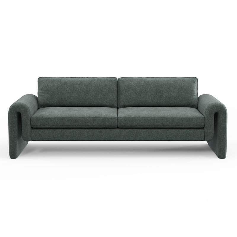 Kole Sofa - Mottled Velvet