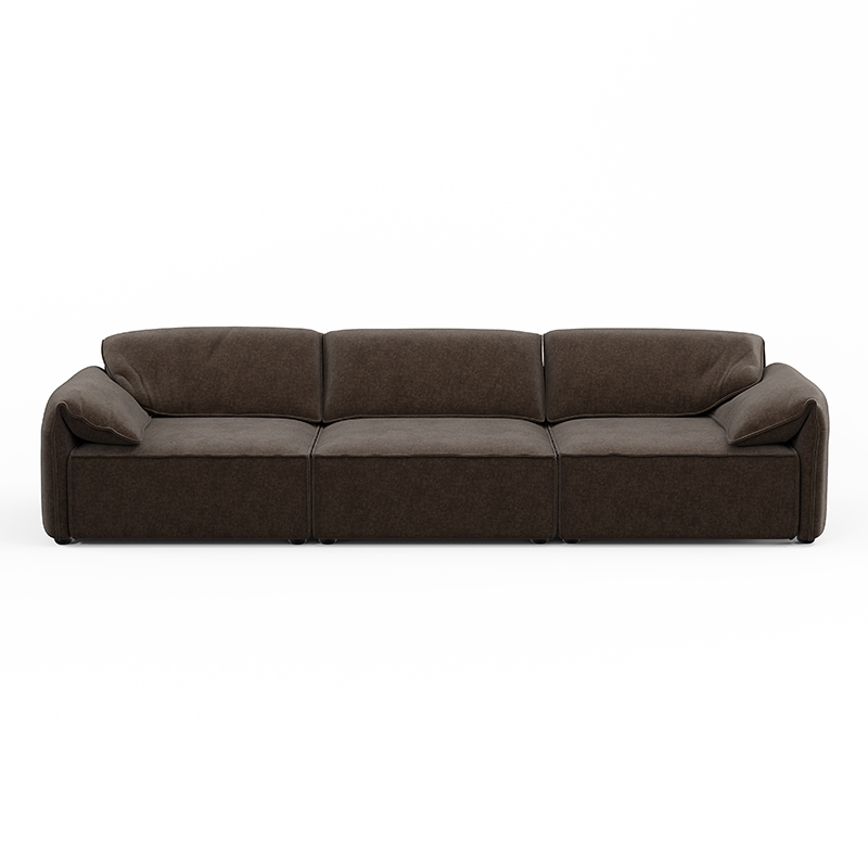 Layla 3 Seater Sofa - Mottled Velvet