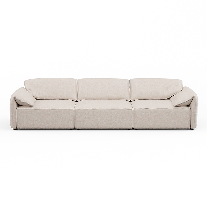 Layla 3 Seater Sofa - Boucle