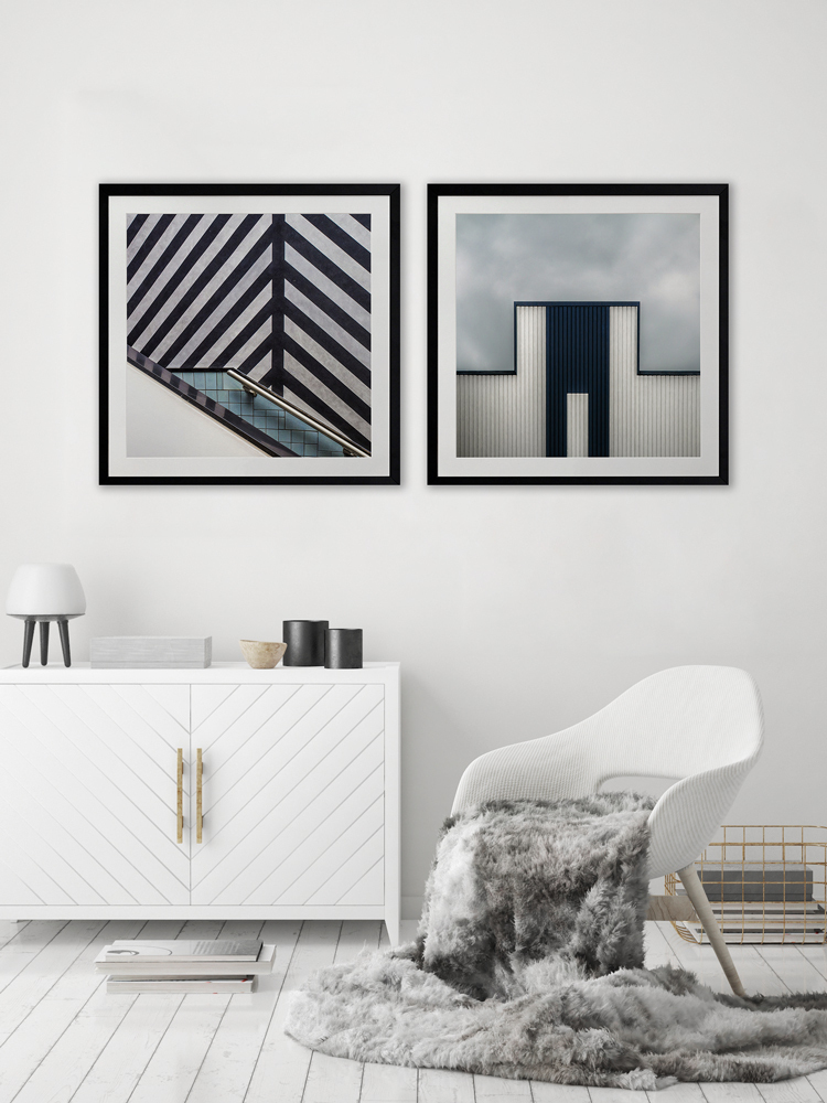 Staircase Framed Art Print