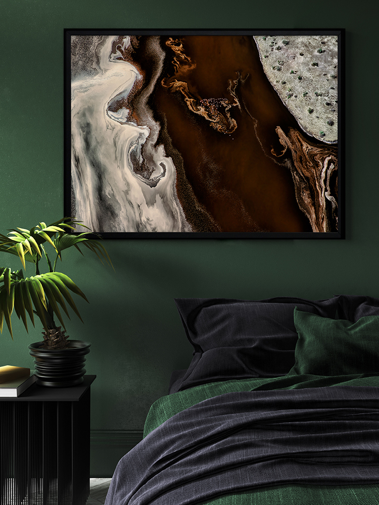 Bronze Vista Framed Art Print