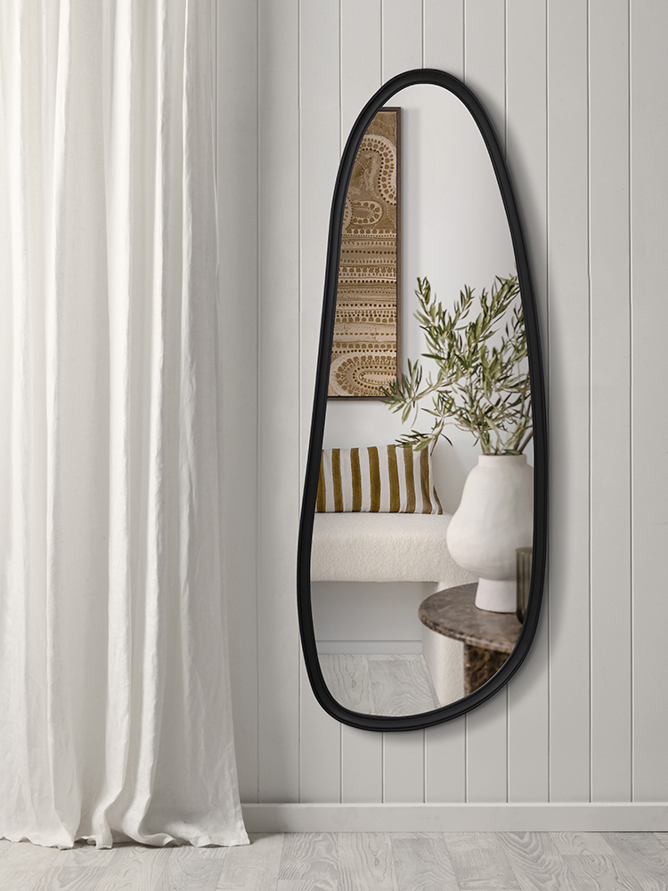 Nova Decorative Mirror - Black