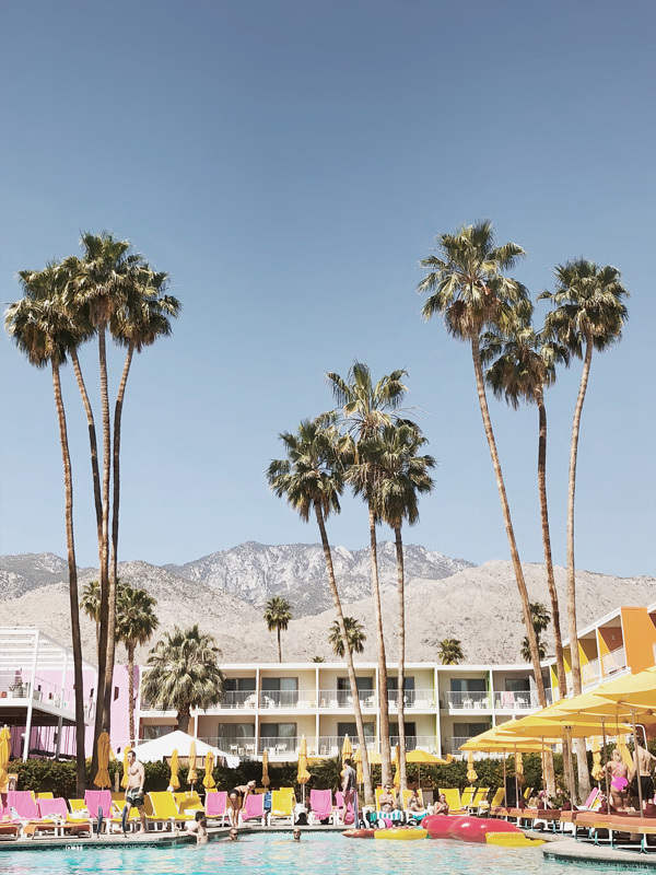 Poolside at the Saguaro Poster