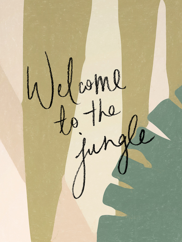 Welcome to the Jungle Poster