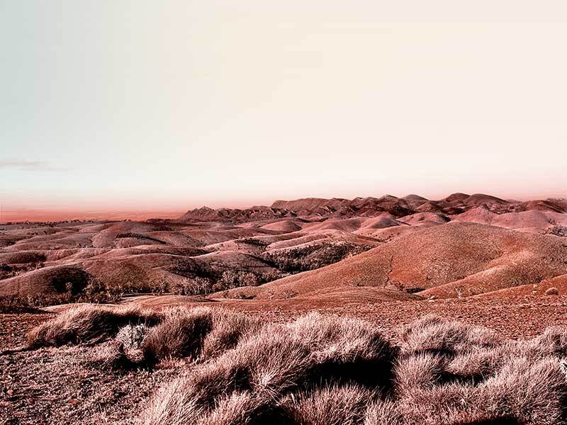 Australian Desert Poster