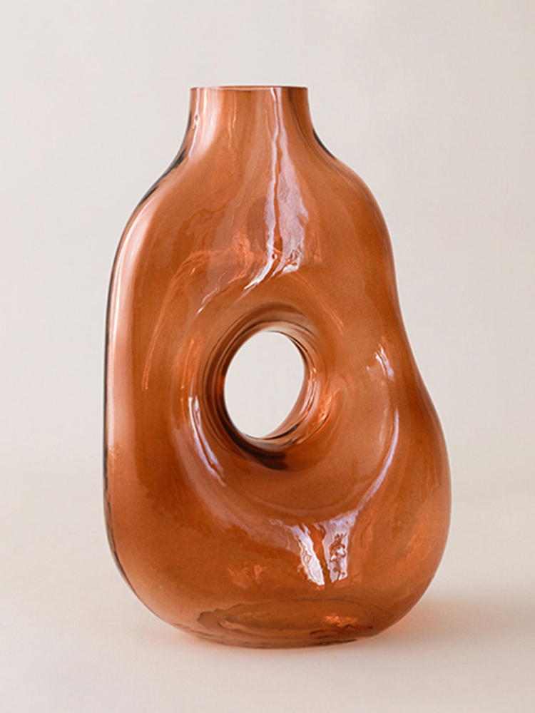 Caro Rust Glass Vessel