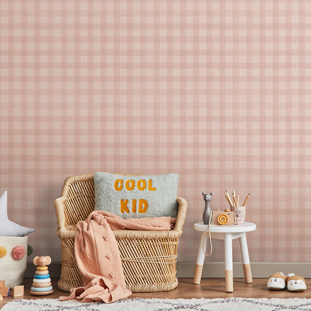 Gingham Wallpaper