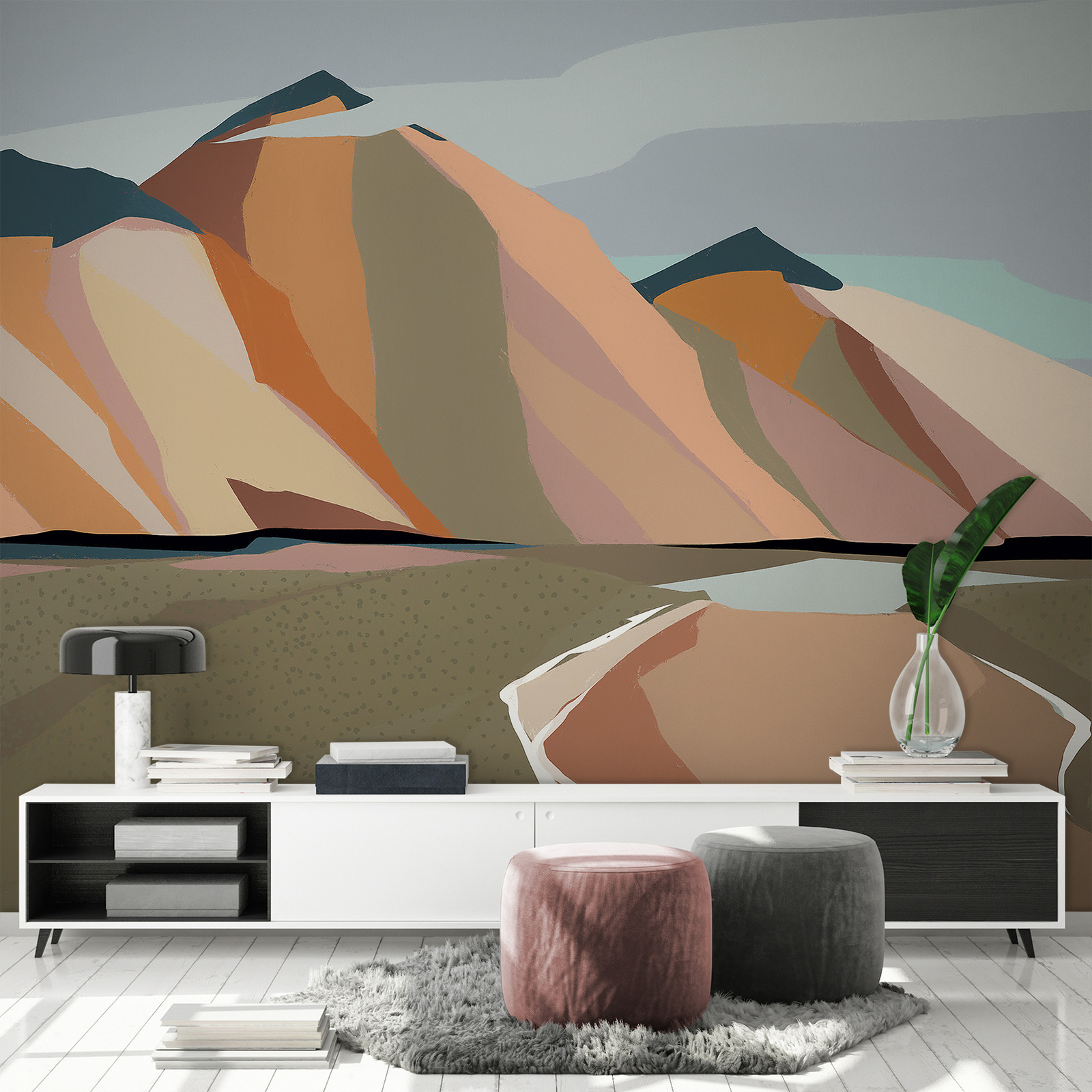 Australian Alps Wallpaper Mural