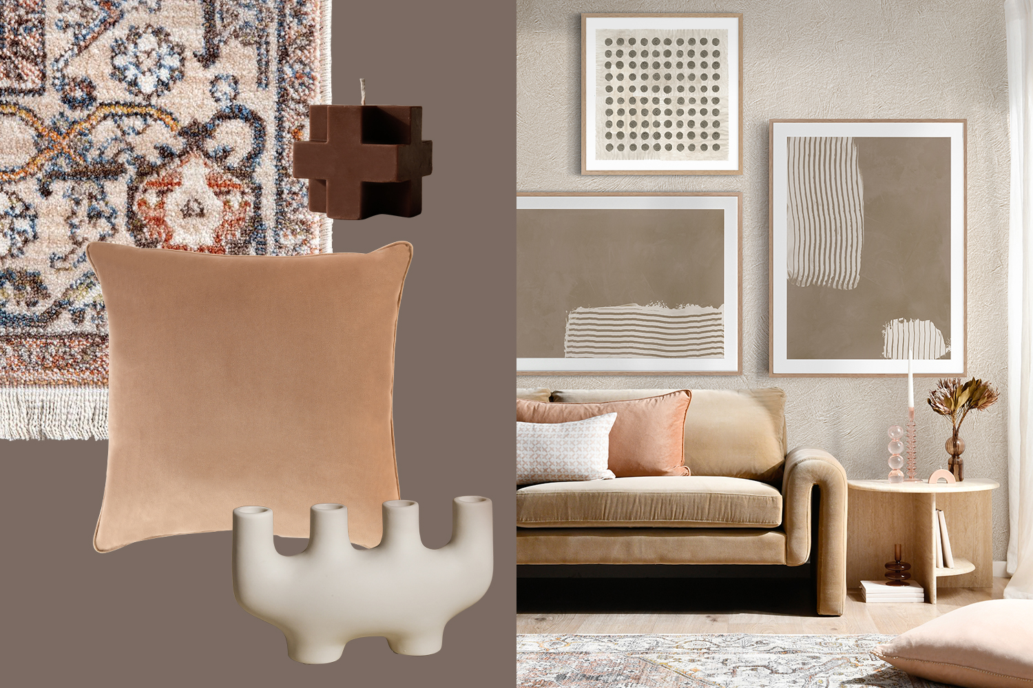 The simplicity of functionality and The power of unpolished are inspired by wabi sabi design