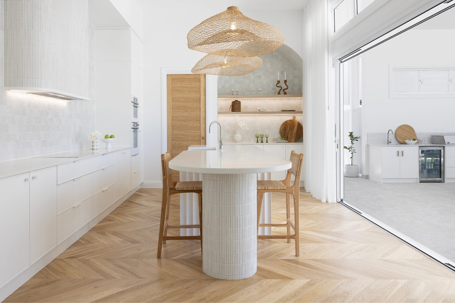 Villa Cove Kitchen Image with Urban Road Ceramic Vessel